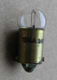 Glühlampe Tesla 24 Volt, 2 Watt, alte Form