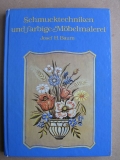 Schmucktechniken und farbige Möbelmalerei, DDR 1985