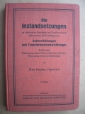 Die Instandsetzungen an elektrischen Maschinen und Transformatoren