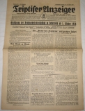 Triptiser Anzeiger vom  23./ 24.April 1938