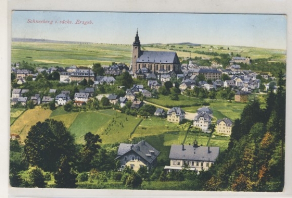 Schneeberg Erzgebirge, 1929