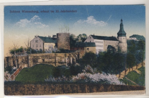 Schloss Wiesenburg, um 1920