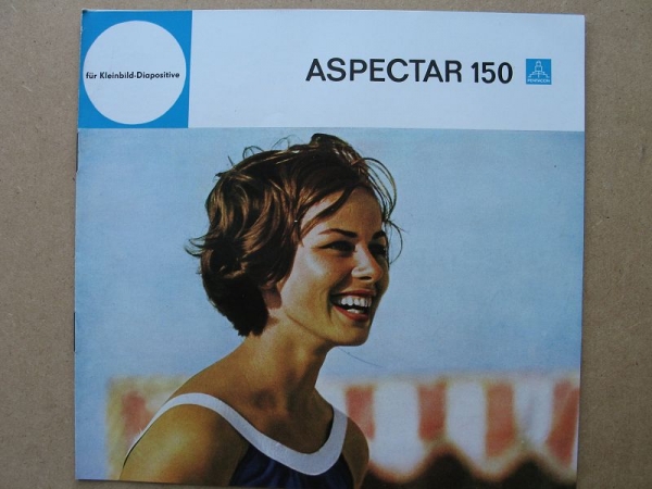 Kleinbildwerfer Aspectar 150, Prospekt VEB Pentacon Dresden