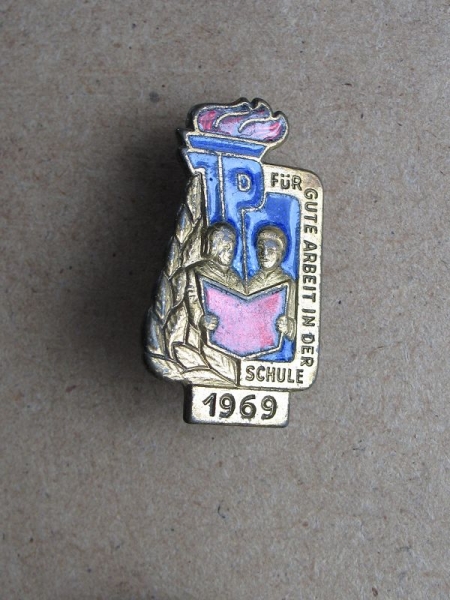 Für gute Arbeit in der Schule, 1969, Abzeichen DDR
