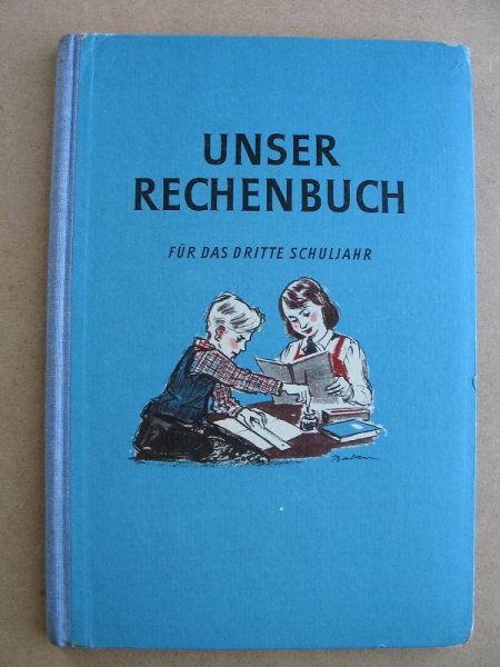 Unser Rechenbuch, Drittes Schuljahr, DDR 1959
