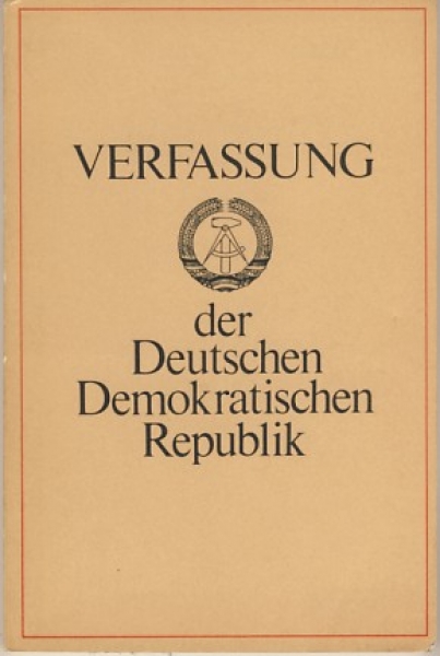 Verfassung der DDR, 1974