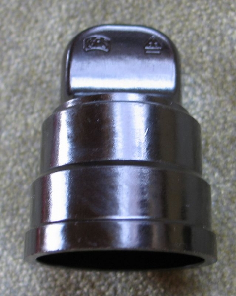 Kupplung/ Steckdose , Bakelit, Marke CuFS, 40-er Jahre