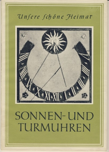 Sonnen- und Turmuhren, DDR 1959