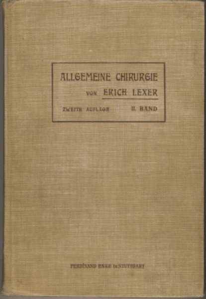 Allgemeine Chirurgie, Band 2, 1906