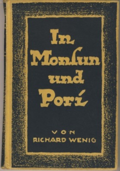 In Monsun und Pori, 1922, Deutsch- Ostafrika