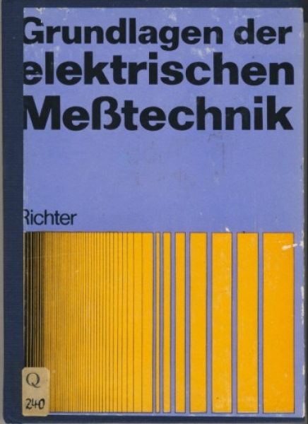 Grundlagen der elektrischen Meßtechnik, DDR 1985