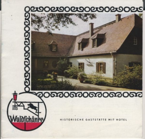 HO Gaststätte Waldschänke Moritzburg, DDR 1981