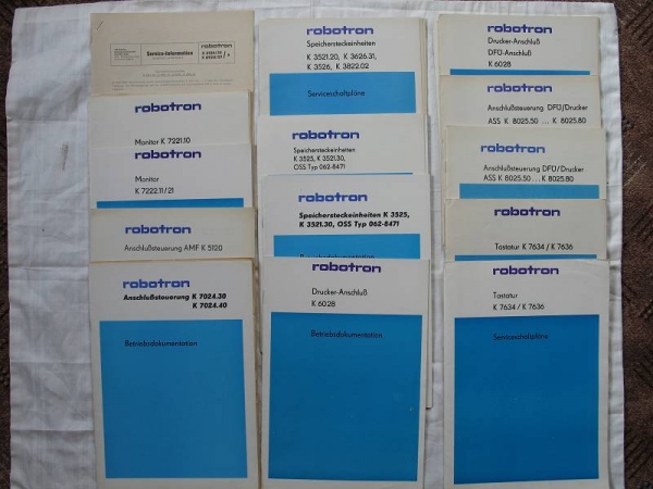 14 Hefte robotron, DDR 1983- 85