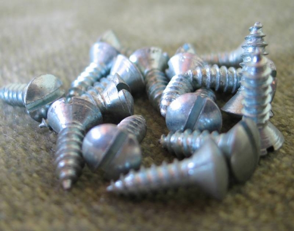 Schrauben für Innenverkleidung, Senk-Rund-Kopf, 9x17 mm, 50 Stück, DDR