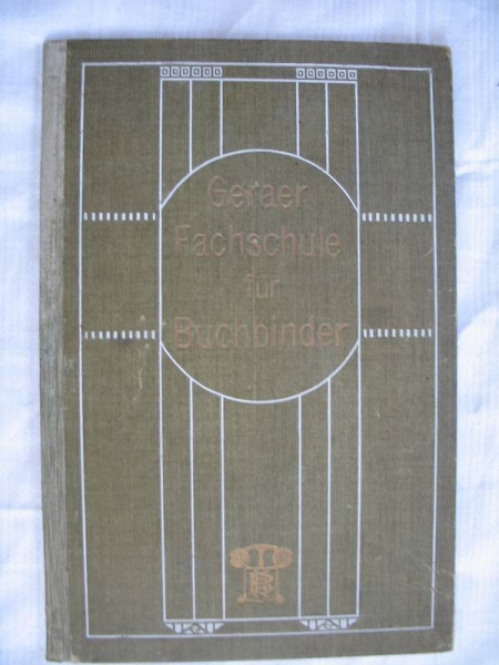 Geraer Fachschule für Buchbinderei, 1912, Prospekt, Gera Reuss