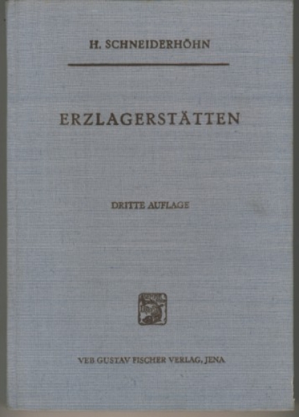 Erzlagerstätten, DDR 1955