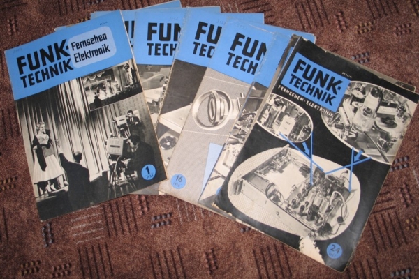 Zeitschrift "Funktechnik", 1955