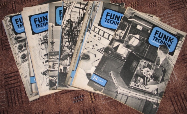 Zeitschrift "Funktechnik", 1957