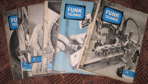 Zeitschrift "Funktechnik", 1962