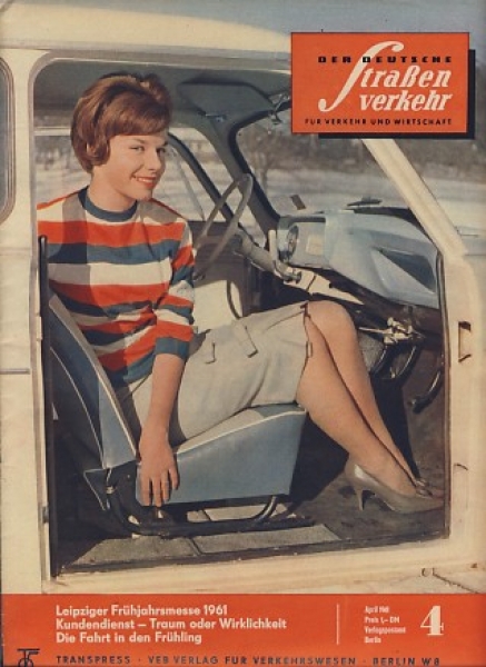 Heft 4/ 1961, Tschaika, Robur, MZ 125/3, Ikarus 303, Junak