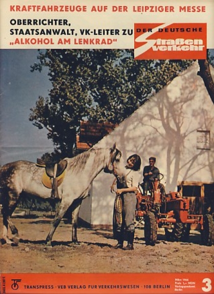 Heft 3/ 1966, Barkas, Saporoshez, Moskwitsch 408 und 426