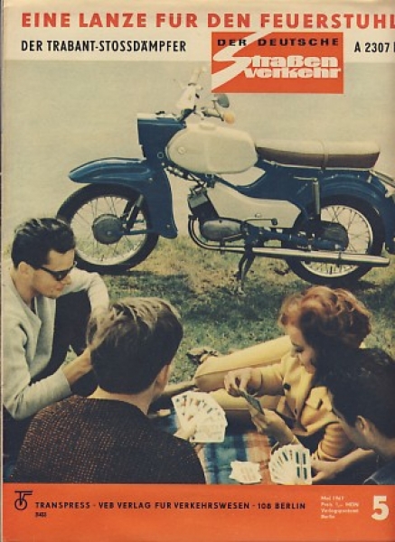 Heft 5/ 1967, K- Wagen, Trabant, Honda Mini 500
