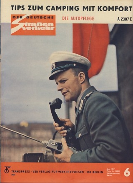 Heft 6/ 1967, Wartburg 311, Moskwitsch 412