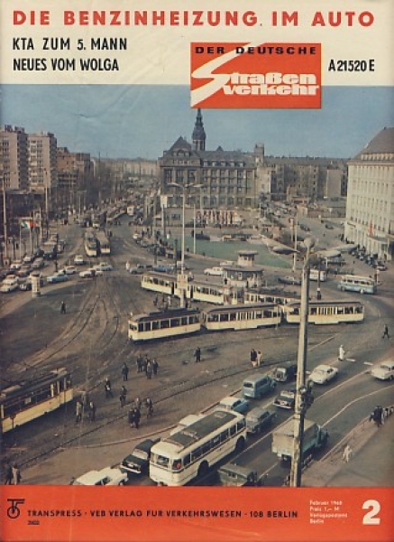 Heft 2/ 1968, MZ ES, Wolga GAS 24, Puch, Saporoshez,  Puch M 25