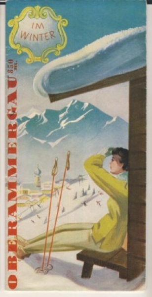 Werbeheft Oberammergau, 50-er Jahre