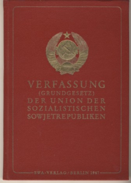 Verfassung (Grundgesetz) der UdSSR, 1947