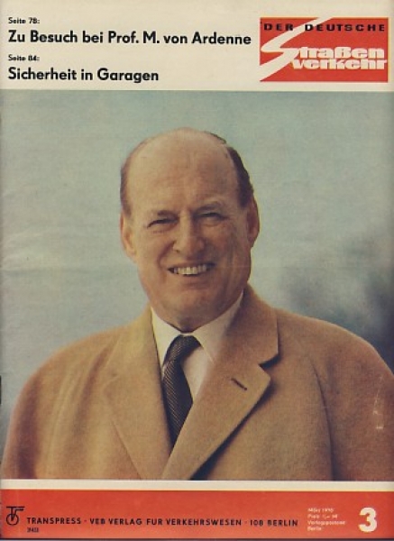 Heft 3/ 1970, Motobecane, Moskwitsch 412, Trabant