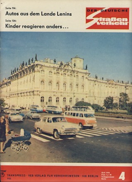 Heft 4/ 1970, Wolga Gas 24, Gas 69, UAS, Saporoshez 966 A, Tula