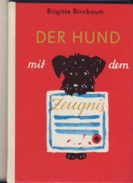 Der Hund mit dem Zeugnis