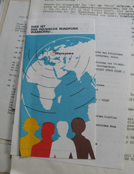 QSL Karten, Briefe, Empfangsberichte, Polskie Radio, Budapest, Prag, Sofia, Kiev, Bukarester Rundfunk