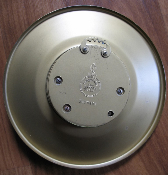 Barometer, Thermometer, Fischer, DDR um 1970, #9
