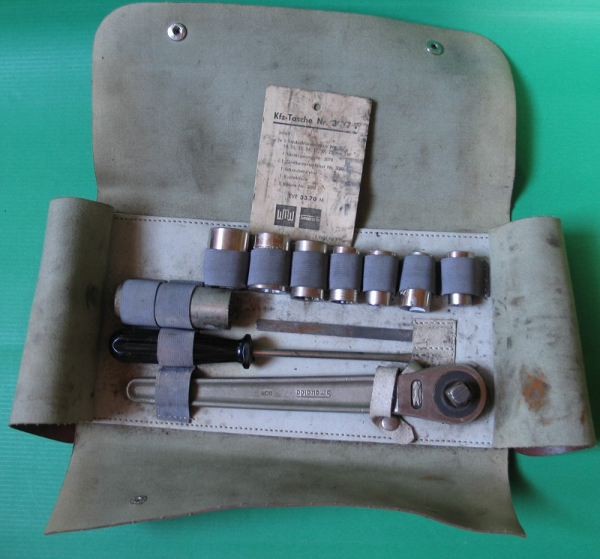 WMW Smalcalda KFZ- Tasche, Werkzeugtasche DDR, Trabant, Wartburg, Barkas etc.