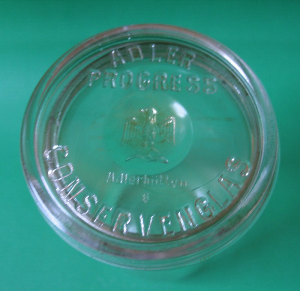Adler Progress Conservenglas, Einweckglas, 20-er/ 30-er Jahre, #42