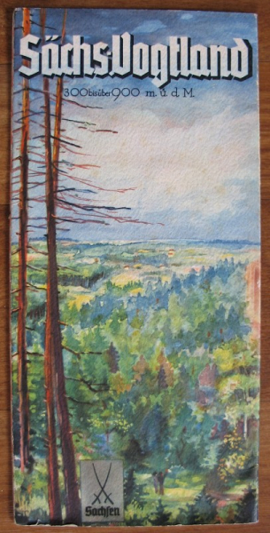 Prospekt Sächsisches Vogtland, 1938