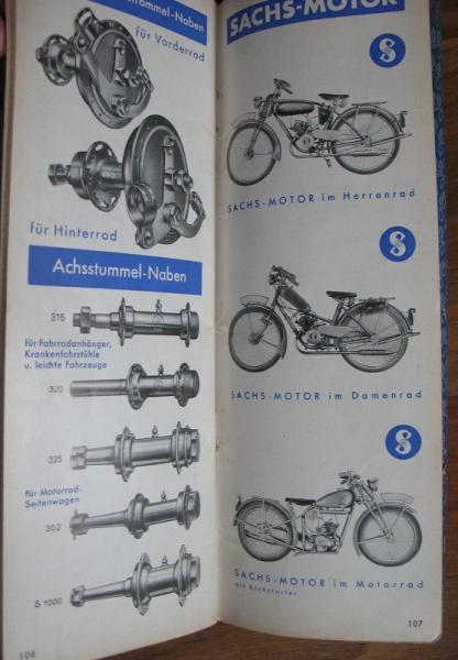 Naben, Torpedo Freilauf, Zahnkränze, Bremstrommeln, Sachs-Motor,  Stoßdämpfer, Kupplungen