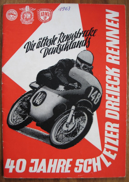 40 Jahre Schleizer Dreieck Rennen, Festschrift DDR 1963