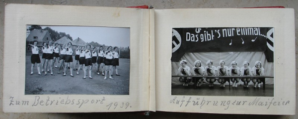 2 Fotoalben Vogtland, 30-er Jahre, Syratal, Sportfest, Maifeier