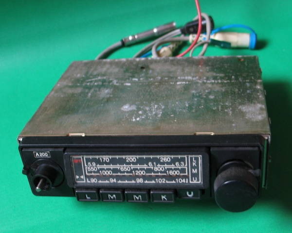 Autoradio RFT, A 200, A200, DDR