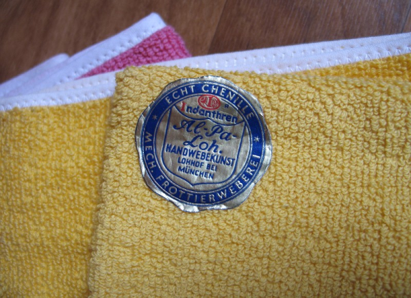 Indanthren, Al-Pa-Loh. Handwebekunst Lohhof bei München