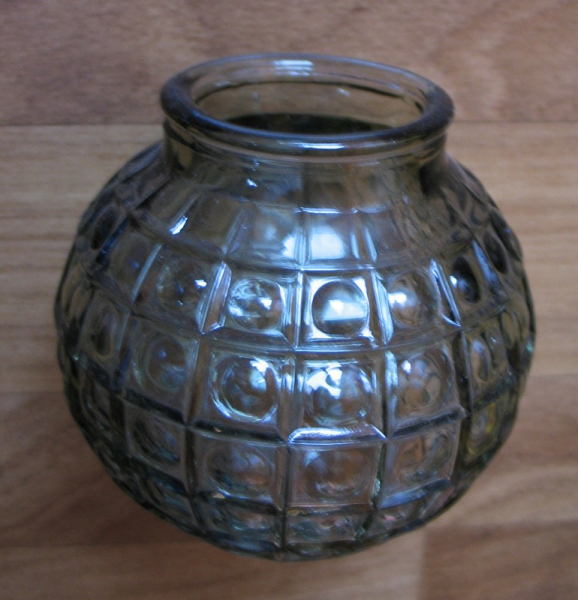 Vase, Kugelvase Fernsehturm Berlin, DDR