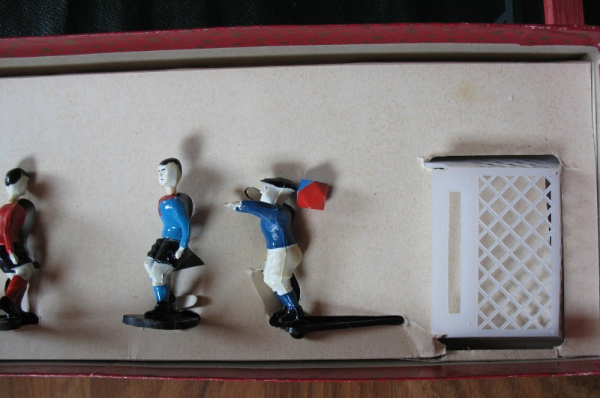 Fussballspiel, VEB Metaplast Quedlinburg, DDR