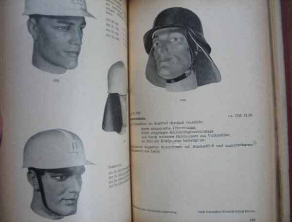 Katalog für Arbeitsschutzkleidung und Arbeitsmaterial, DDR 1959