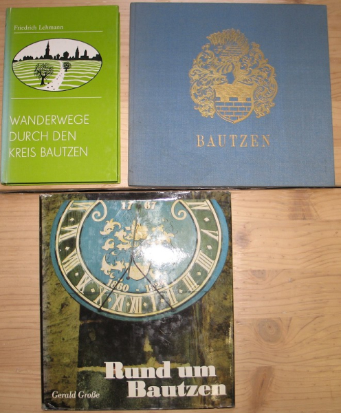 Bautzen Budyšin, Bildband, Wanderwege, alte Aufnahmen, DDR 1966- 1986