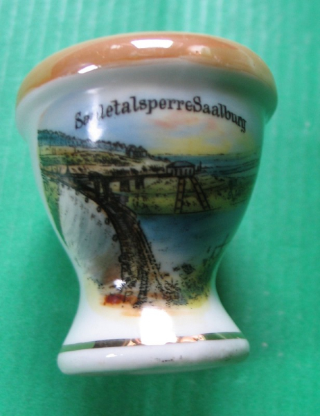 Saaletalsperre Saalburg, Andenken, Klobecken, Toilettenbecken, DDR