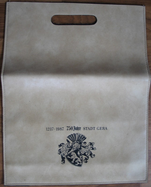 Tasche, Tragetasche, 750 Jahre Stadt Gera, DDR 1987