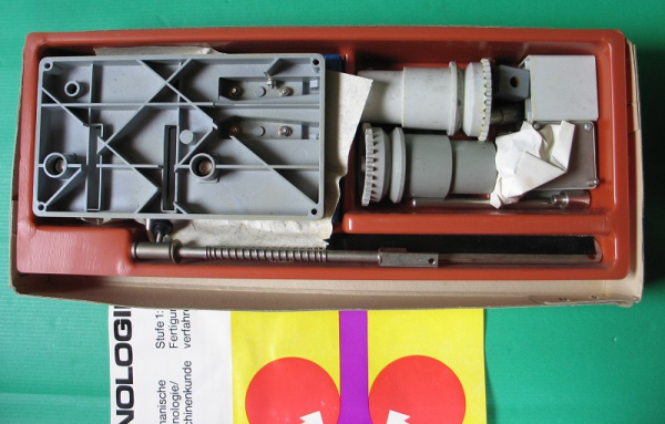 Schülerexperimentiergerät Fertigungsverfahren, ESP Klasse 7, DDR